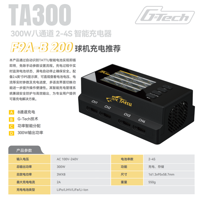 TA300充電器 TA300充電器